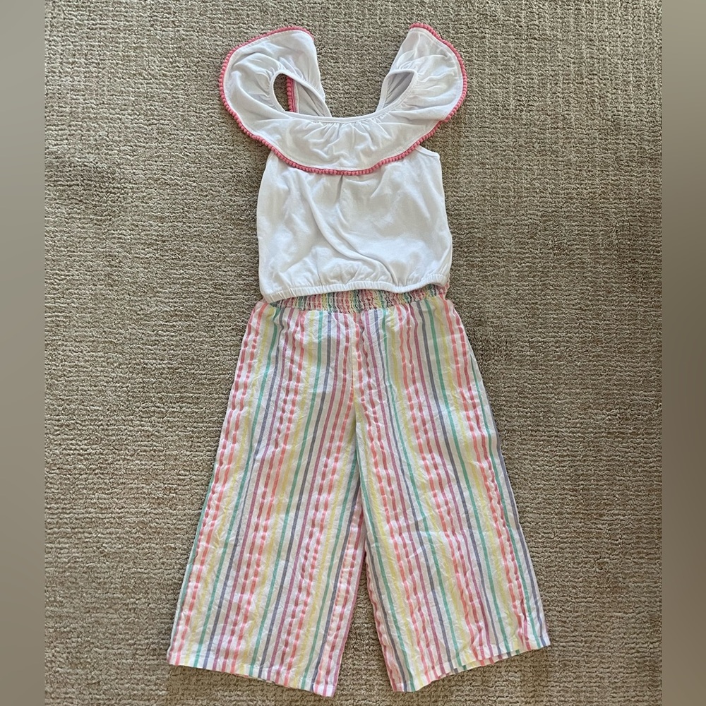 Haute Hippie XS rainbow toddler outfit NWOT